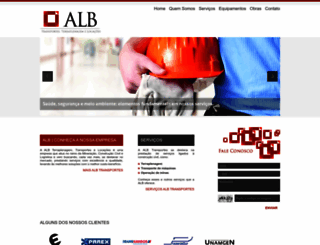 albtransportes.com.br screenshot