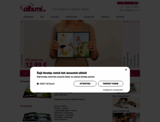 albumi.lv screenshot