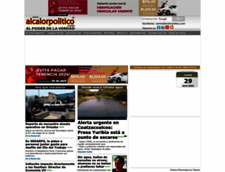 alcalorpolitico.com screenshot