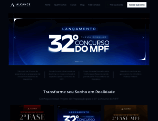 alcanceconcursos.com.br screenshot