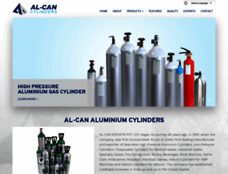 alcancylinders.com screenshot