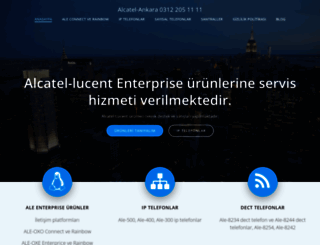 alcatel-ankara.com screenshot