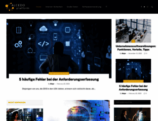 alcedoplatform.de screenshot