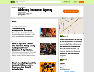 alchemy-insurance-agency.hub.biz screenshot