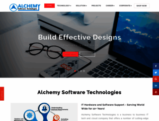 alchemysofttech.com screenshot