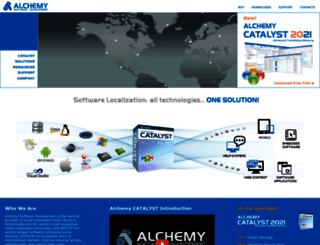 alchemysoftware.com screenshot