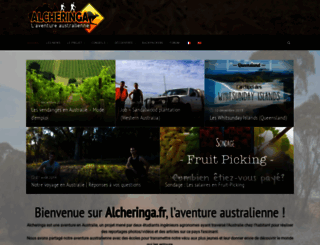 alcheringa.fr screenshot