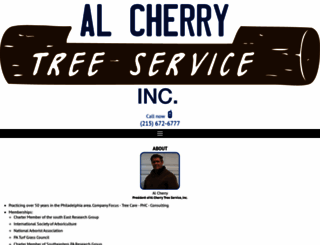 alcherrytreeservice.com screenshot