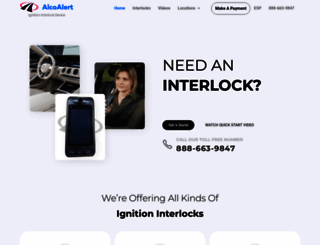 alcoalertinterlock.com screenshot