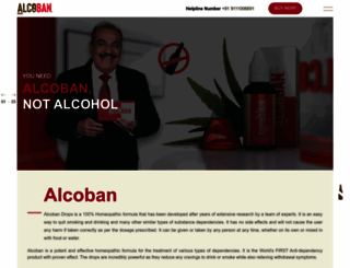 alcoban.in screenshot