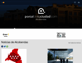 alcobendas.portaldetuciudad.com screenshot