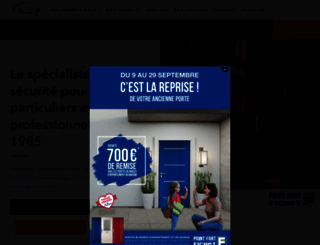 alcof-securite.fr screenshot