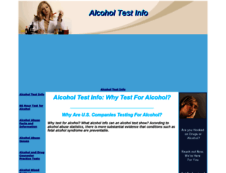 alcohol-test-info.com screenshot