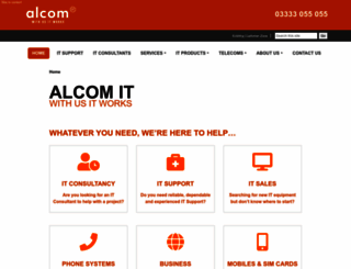 alcomcomputing.co.uk screenshot