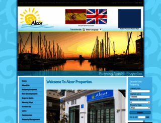 alcor-properties.com screenshot