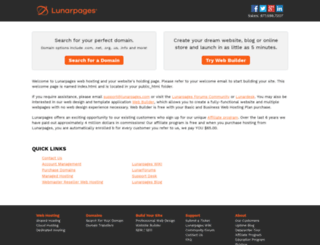alcor.lunarpages.com screenshot