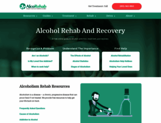 alcorehab.org screenshot