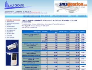 alcoroute.com screenshot