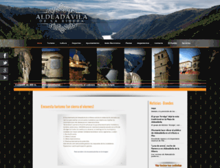 aldeadavila.com screenshot