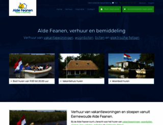 aldefeanen.com screenshot