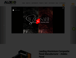 aldekopanels.com screenshot
