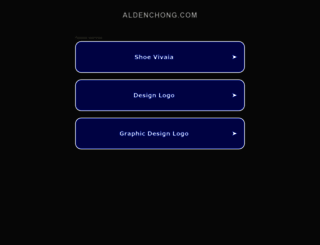 aldenchong.com screenshot