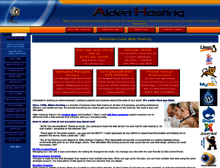 aldenwebsites.com screenshot