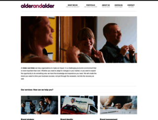 alderandalder.co.uk screenshot