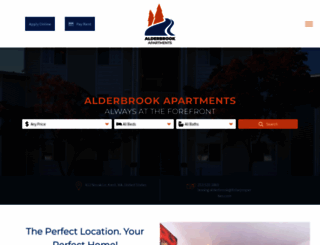 alderbrookapartments.net screenshot