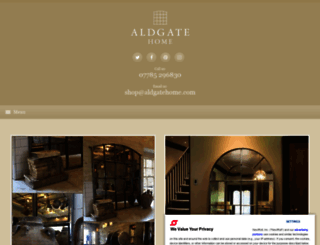 aldgatehome.com screenshot