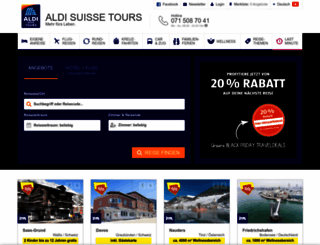 aldi-suisse-tours.ch screenshot