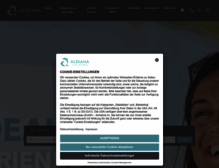 aldiana.com screenshot