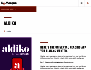aldiko.com screenshot
