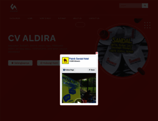 aldirasandalsepatu.com screenshot