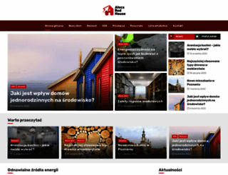 alecsredhouse.com.pl screenshot