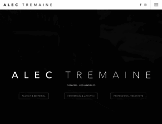 alectremaine.com screenshot