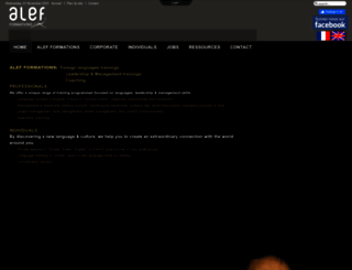 alef-formations.com screenshot