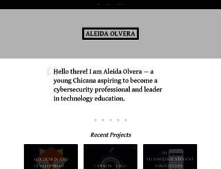 aleidaolvera.wordpress.com screenshot