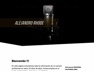 alejandrorhode.com screenshot