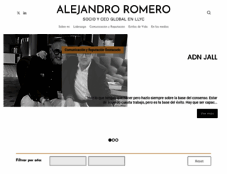 alejandroromerollyc.com screenshot