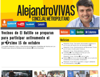 alejandrovivas.com.ve screenshot