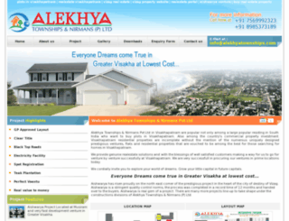 alekhyatownships.com screenshot