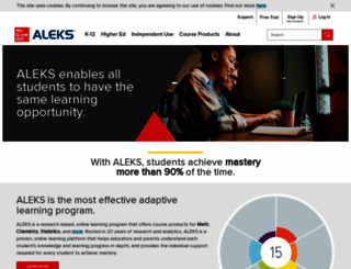 aleks.com screenshot