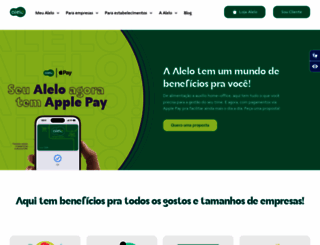 alelo.com.br screenshot