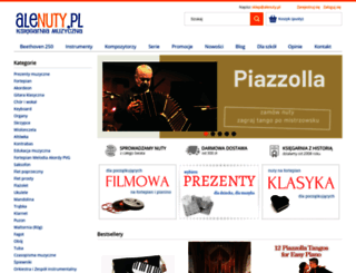 alenuty.pl screenshot