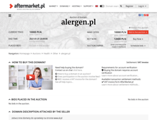 alergen.pl screenshot