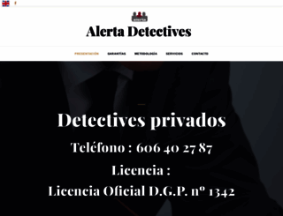 alertadetectives.com screenshot