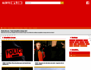 alerte-info.com screenshot