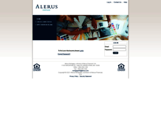 alerus.mortgage-application.net screenshot