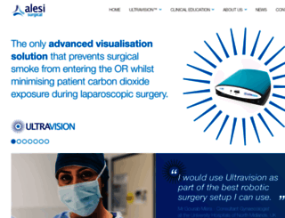 alesi-surgical.com screenshot